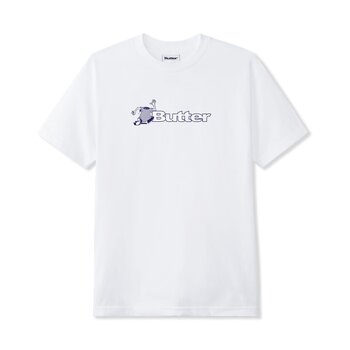Butter Goods T-Shirt Logo T-Shirt - Blanc