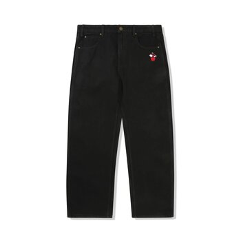 Butter Goods Big Apple Denim Jeans - Noir Délavé