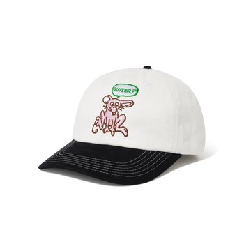 Butter Goods Rodent Casquette 6 Panneaux - Blanc/Noir