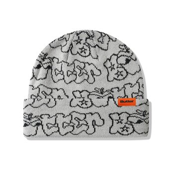 Butter Goods Big Apple Cuff Beanie - Grey