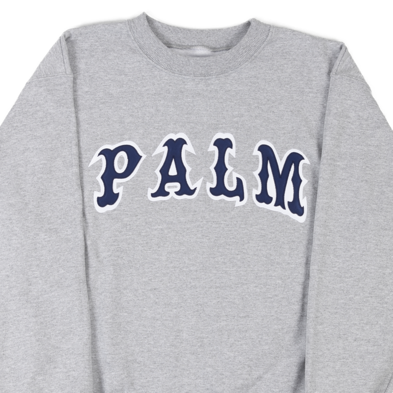 Palm Isle League Crewneck - Gris/Bleu