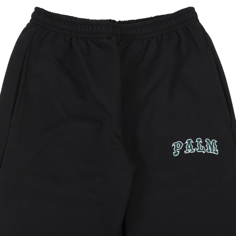 Palm Isle League Embroidered Sweatpants - Noir/Vert