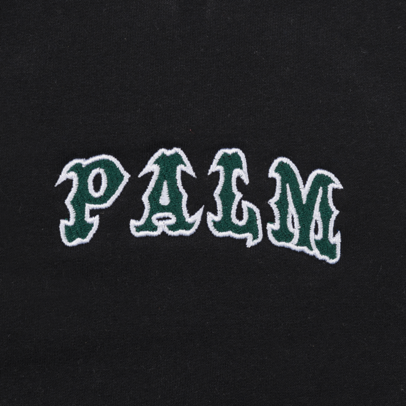 Palm Isle League Embroidered Sweatpants - Black/Green