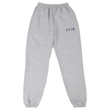 Palm Isle League Embroidered Sweatpants - Grey/Blue