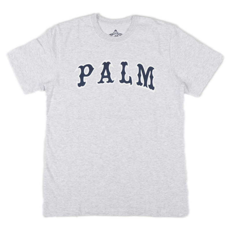 Palm Isle League Tee - Grey/Blue