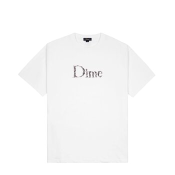 Dime Classic Skull T-Shirt - Blanc