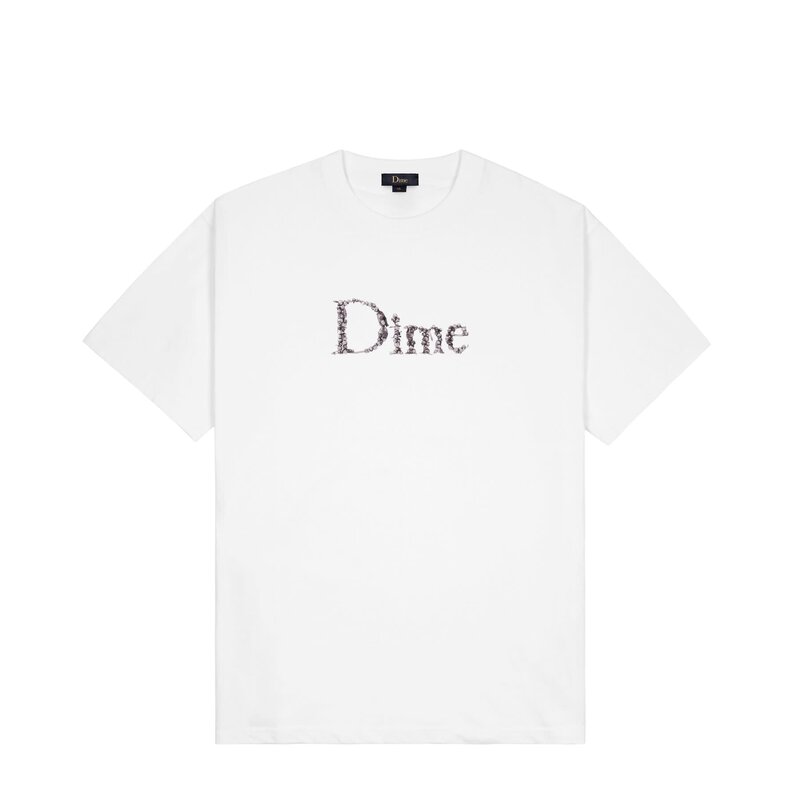 Dime Classic Skull T-Shirt - Blanc