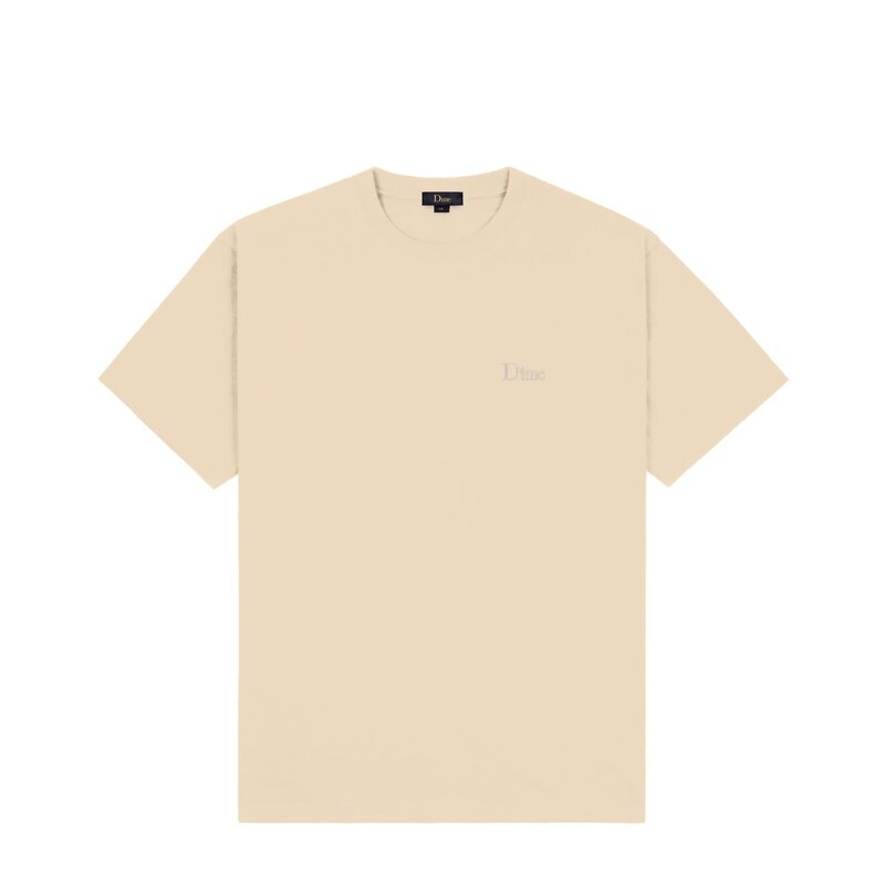 Dime Classic Small Logo T-Shirt - Brouillard
