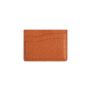 Dime Haha Leather Cardholder - Almond