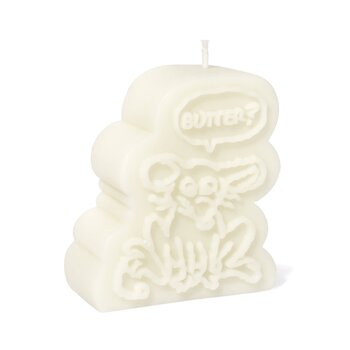 Butter Goods Rodent Candle - White