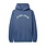 Cash Only Applique Logo Pullover Hood - Denim