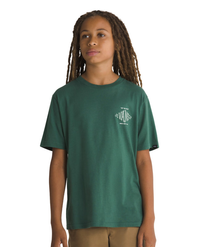 Vans Diamond T-Shirt d'enfant - Vert Bistro