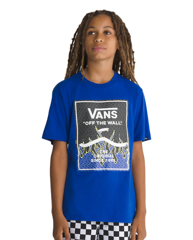 Vans Kids Print Box T-Shirt - Surf The Web