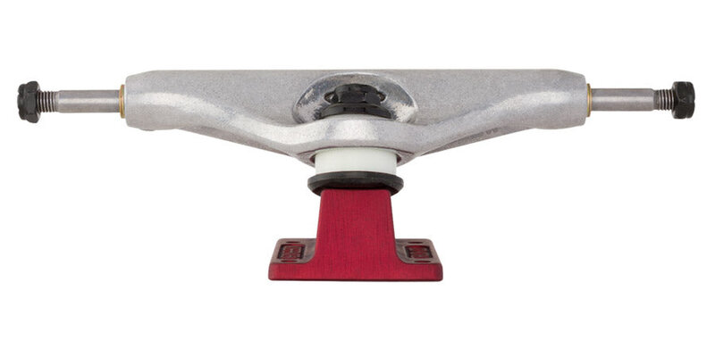 Independent Stage 11 Hollow Delfino Trucks - Silver/Red