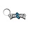 Santa Cruz x Thrasher Screaming Logo Keychain - Black/Blue