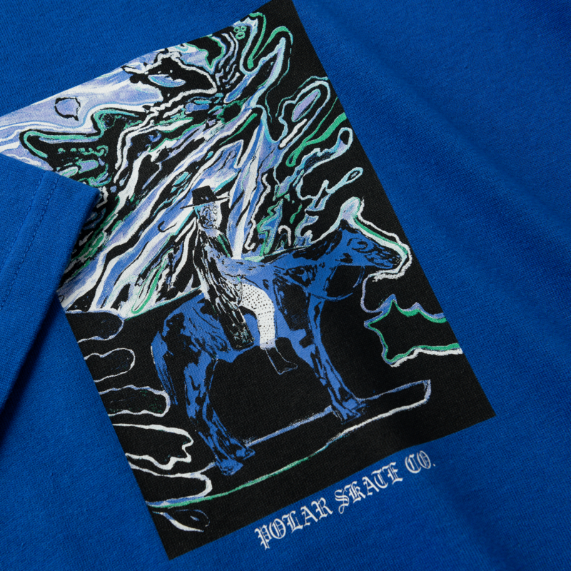 Polar Skate Co. Rider T-Shirt - Bleu Égyptien