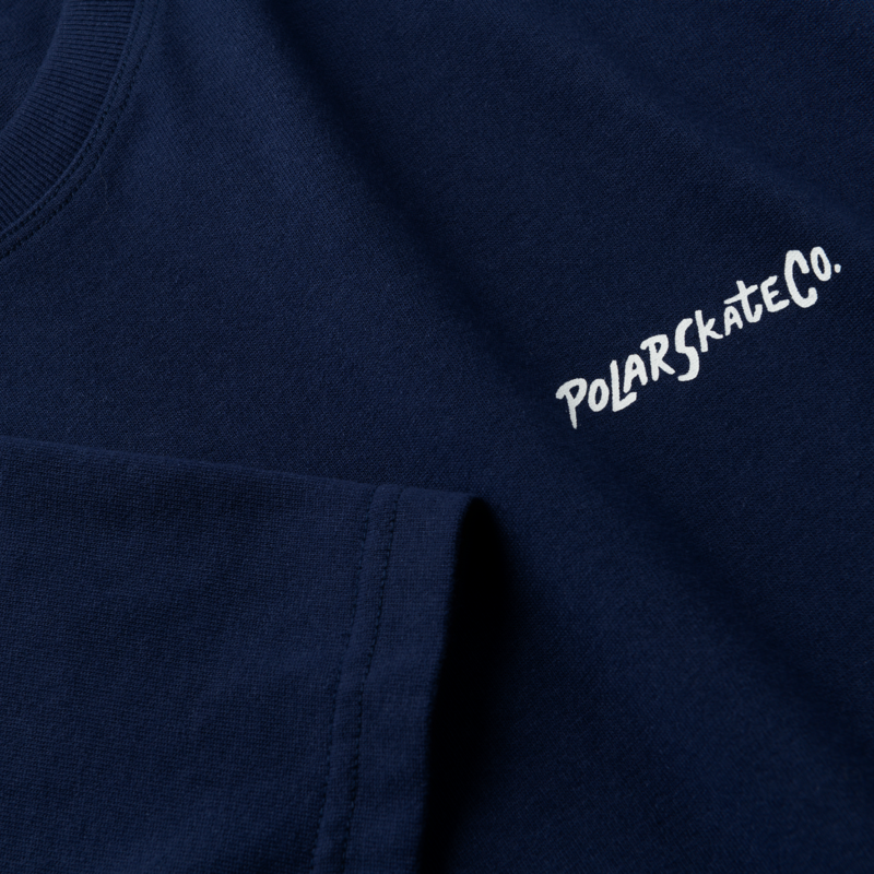Polar Skate Co. 12 Faces T-Shirt - Bleu Foncé