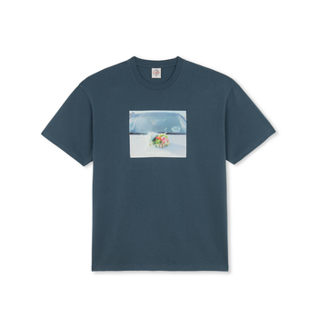 Polar Skate Co. Dead Flowers T-Shirt - Gris Bleu