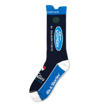 40s & Shorties League Socks - Bleu