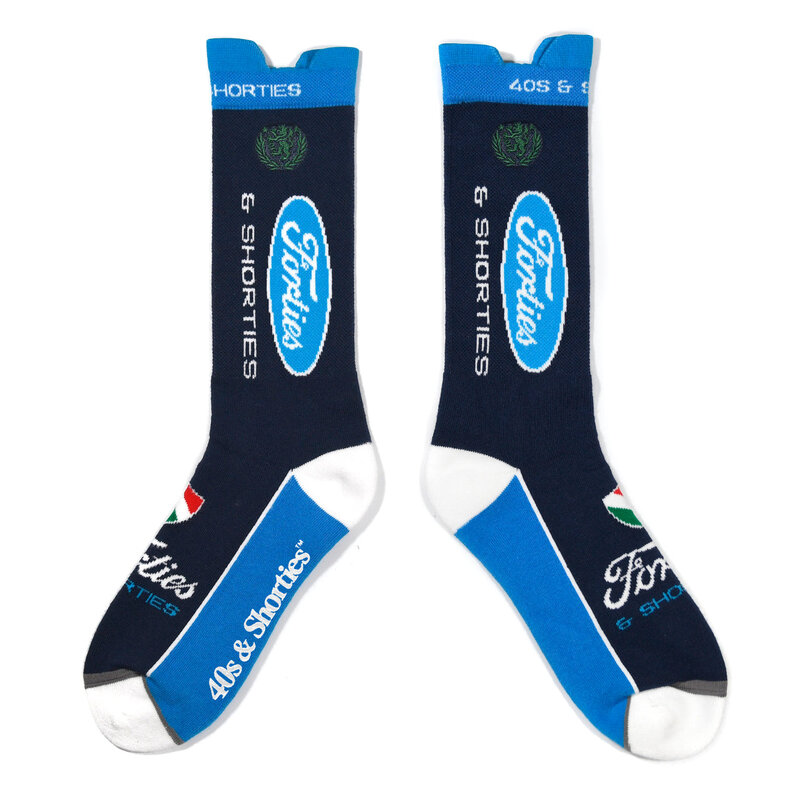 40s & Shorties League Socks - Bleu