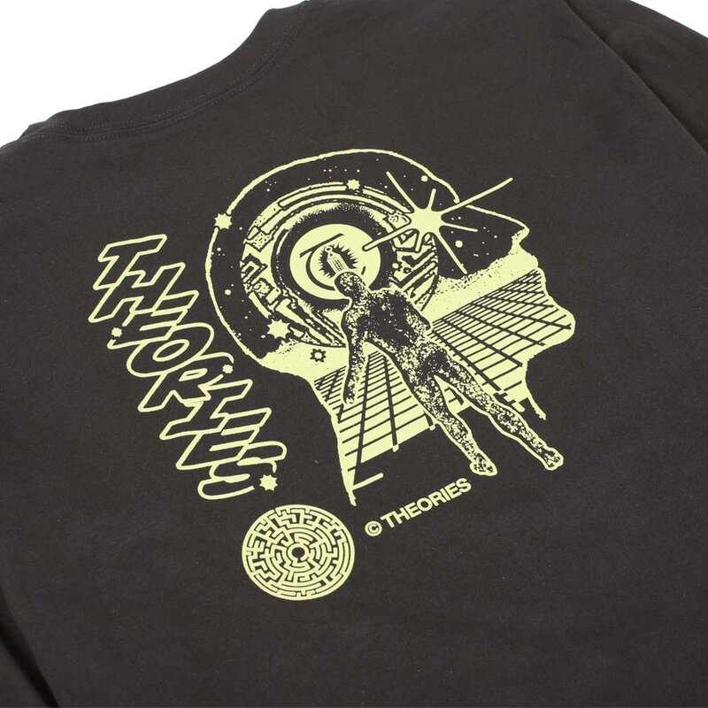 Theories Gridwalker 2 T-Shirt M/L - Noir