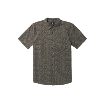 Volcom Stone Mash Short Sleeve Shirt - Stealth