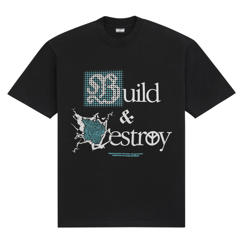 Babylon LA Build & Destroy T-Shirt - Black