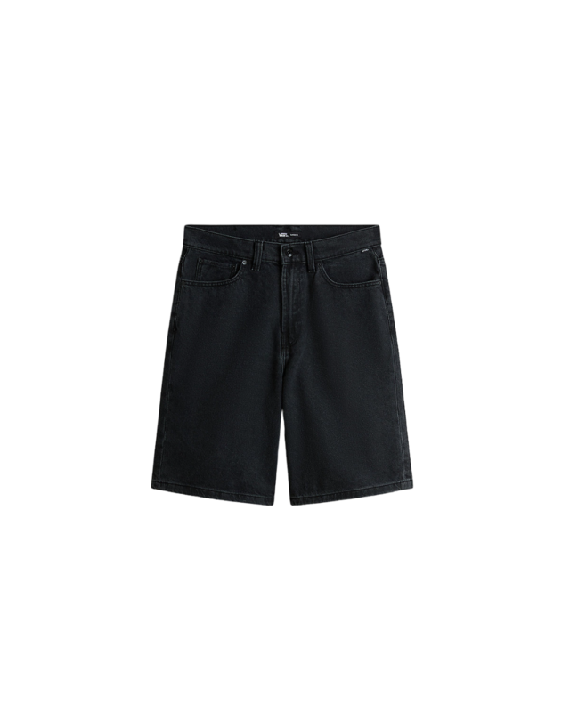 Vans Check-5 Baggy Denim 23'' Shorts - Washed Black