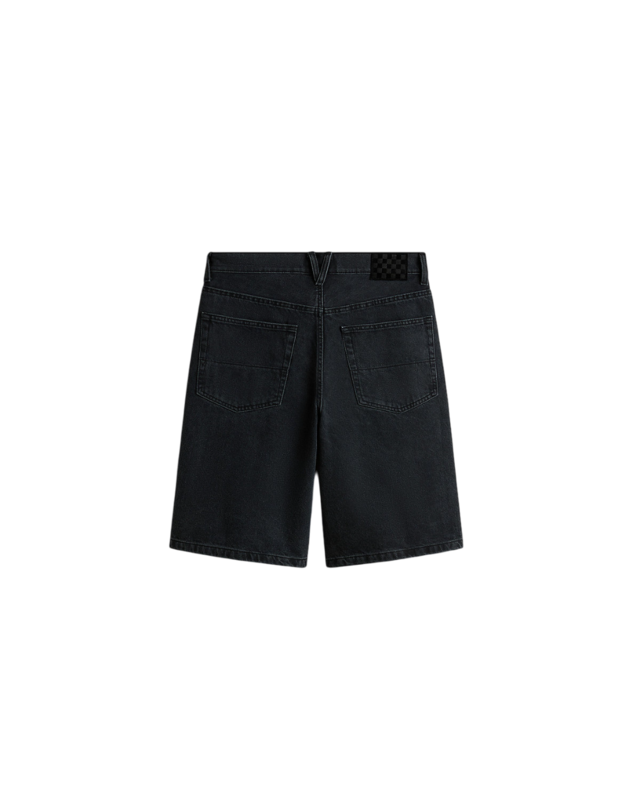 Vans Check-5 Baggy Denim 23'' Shorts - Washed Black