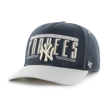 47 Brand New York Yankees Double Header Baseline '47 Hitch Cap - Navy