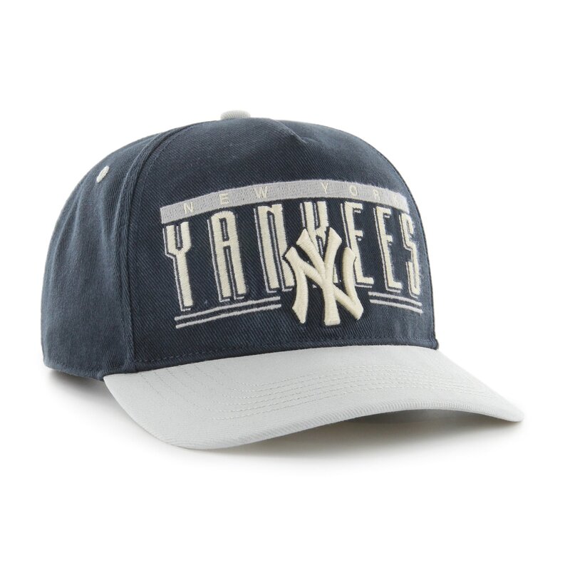 47 Brand New York Yankees Double Header Baseline '47 Hitch Casquette - Marine