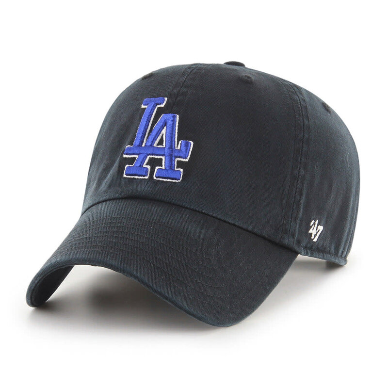 47 Brand Los Angeles Dodgers '47 Clean Up Cap - Black/Blue