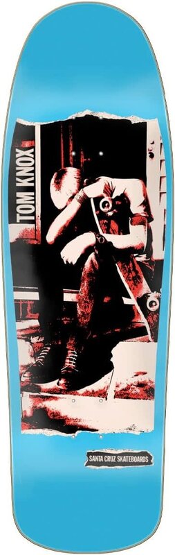 Santa Cruz Knox Punk Re-Issue Blue Planche - 9.89"