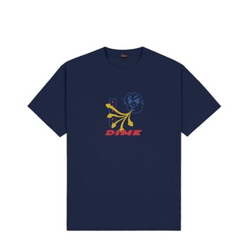 Dime Windy T-Shirt - Navy