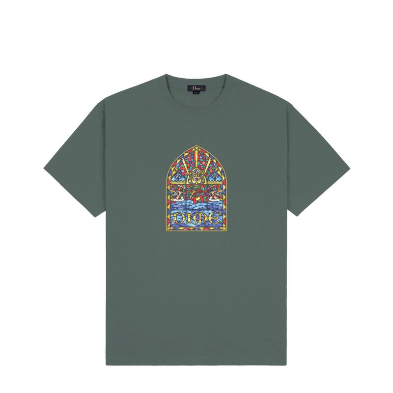 Dime Holy T-Shirt - Stone Teal