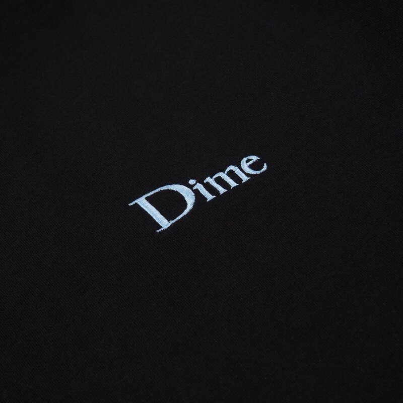 Dime Classic Small Logo T-Shirt - Noir