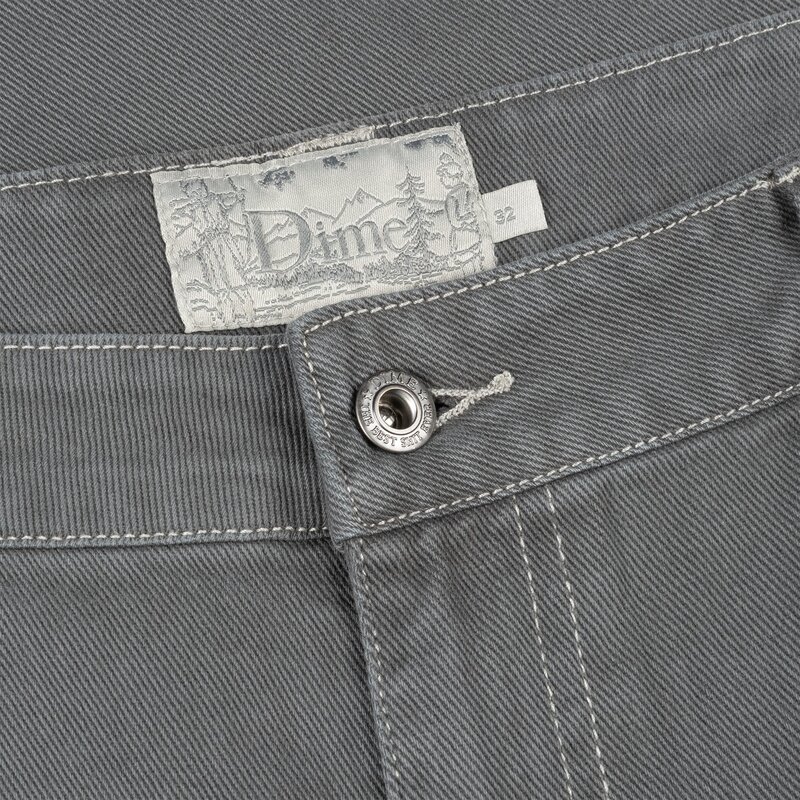 Dime Classic Baggy Denim Pants - Dark Gray
