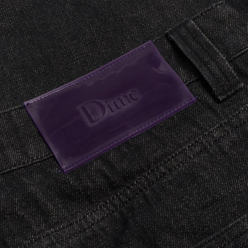 Dime Classic Baggy Denim Pants - Black Washed