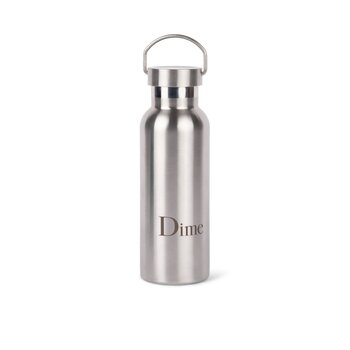 Dime Water Bottle - Silver