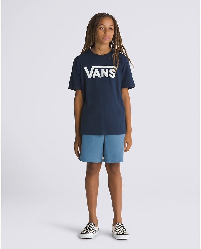 Vans Kids Range Elastic Waist Shorts Copen Blue