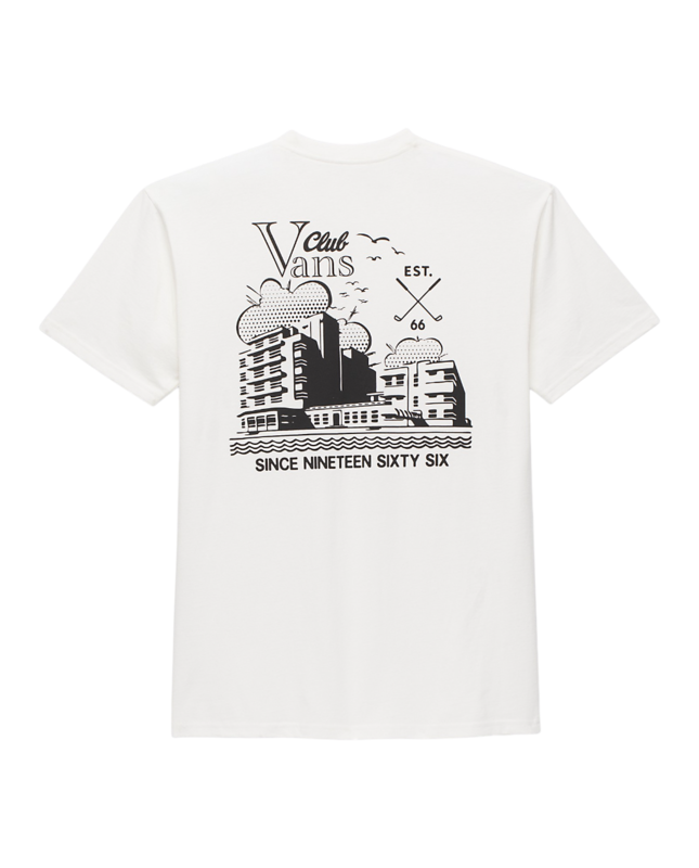 Vans Club Vee T-Shirt - Marshmallow