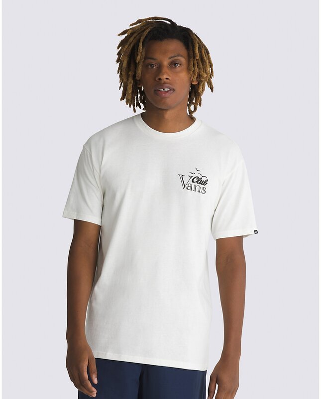 Vans Club Vee T-Shirt - Marshmallow
