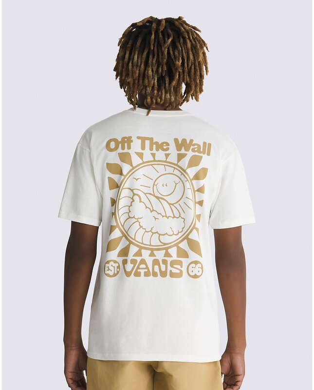 Vans Sun And Surf T-Shirt - Marshmallow