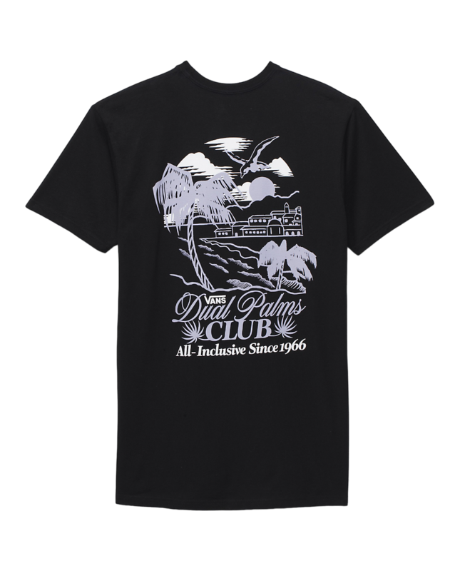 Vans Dual Palms Club T-Shirt - Black