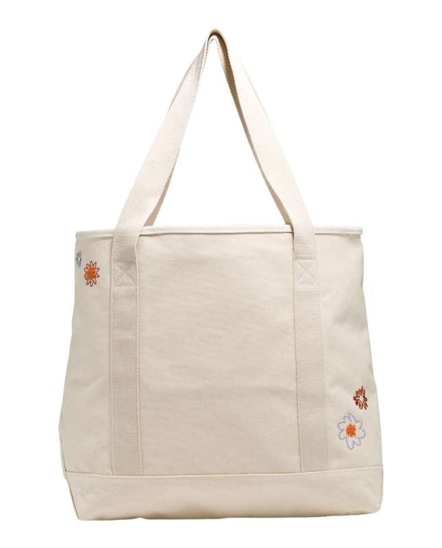 Vans Summer Bloom Pergs Tote Bag Natural