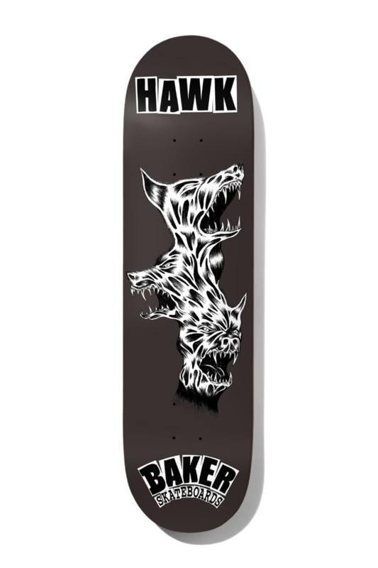 Baker Hawk Bic Lords Deck - 8.38"