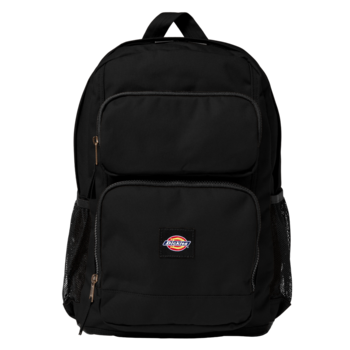 Dickies Double Pocket Backpack - Black (BK)