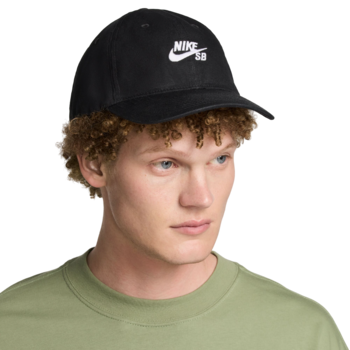 Nike SB Club Unstructured Skate Cap - Black