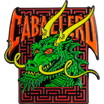 Powell Peralta Cab Street Dragon Green Lapel Pin