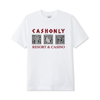 Cash Only High Rollers Tee - White